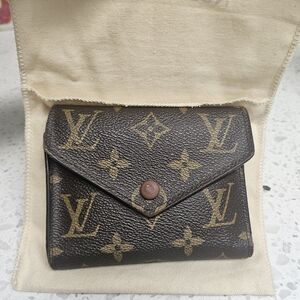 Louis Vuitton Victorine Wallet Monogram Canvas